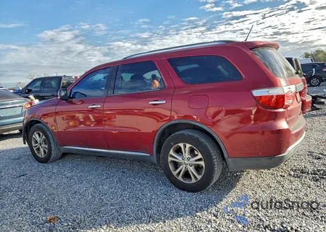 2013 Dodge Durango Crew из США, поврежденный, VIN 1C4RDHDGXDC608310
